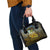 Angola Shoulder Handbag with Savannah Wildlife Design and African Animal - Wonder Print Shop