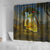 Angola Shower Curtain with Savannah Wildlife Design and African Animal - Wonder Print Shop