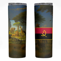 Angola Skinny Tumbler with Savannah Wildlife Design and African Animal - Wonder Print Shop