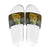 Angola Slide Sandals with Savannah Wildlife Design and African Animal - Wonder Print Shop