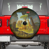 Angola Spare Tire Cover with Savannah Wildlife Design and African Animal - Wonder Print Shop