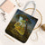 Angola Tote Bag with Savannah Wildlife Design and African Animal - Wonder Print Shop