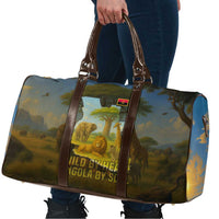 Angola Travel Bag with Savannah Wildlife Design and African Animal - Wonder Print Shop