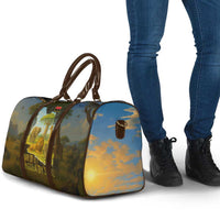 Angola Travel Bag with Savannah Wildlife Design and African Animal - Wonder Print Shop