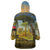 Angola Wearable Blanket Hoodie with Savannah Wildlife Design and African Animal - Wonder Print Shop