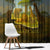Angola Window Curtain with Savannah Wildlife Design and African Animal - Wonder Print Shop