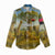 Angola Women Casual Shirt with Savannah Wildlife Design and African Animal - Wonder Print Shop