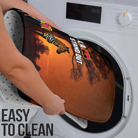 Angola Bathroom Set with Sunset Zebra Design and African Nature - Wonder Print Shop