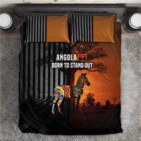 Angola Bedding Set with Sunset Zebra Design and African Nature - Wonder Print Shop