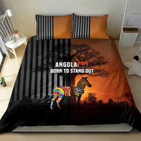 Angola Bedding Set with Sunset Zebra Design and African Nature - Wonder Print Shop