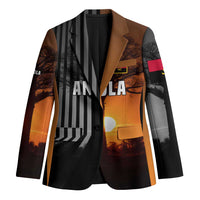 Angola Blazer with Sunset Zebra Design and African Nature - Wonder Print Shop