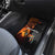 Angola Car Mats with Sunset Zebra Design and African Nature - Wonder Print Shop