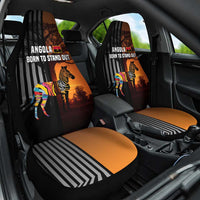 Angola Car Seat Cover with Sunset Zebra Design and African Nature - Wonder Print Shop