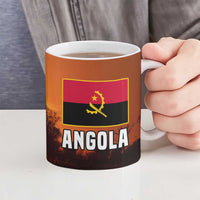 Angola Ceramic Mug with Sunset Zebra Design and African Nature - Wonder Print Shop