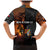 Angola Family Matching Mermaid Dress and Hawaiian Shirt with Sunset Zebra Design and African Nature - Wonder Print Shop