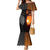 Angola Family Matching Mermaid Dress and Hawaiian Shirt with Sunset Zebra Design and African Nature - Wonder Print Shop