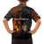 Angola Family Matching Off The Shoulder Long Sleeve Dress and Hawaiian Shirt with Sunset Zebra Design and African Nature - Wonder Print Shop