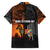 Angola Hawaiian Shirt with Sunset Zebra Design and African Nature - Wonder Print Shop