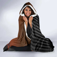 Angola Hooded Blanket with Sunset Zebra Design and African Nature - Wonder Print Shop