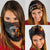 Angola Neck Gaiter with Sunset Zebra Design and African Nature TS04