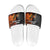 Angola Slide Sandals with Sunset Zebra Design and African Nature - Wonder Print Shop