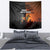 Angola Tapestry with Sunset Zebra Design and African Nature - Wonder Print Shop
