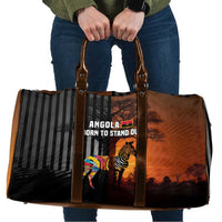 Angola Travel Bag with Sunset Zebra Design and African Nature - Wonder Print Shop
