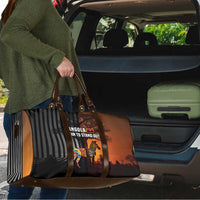 Angola Travel Bag with Sunset Zebra Design and African Nature - Wonder Print Shop