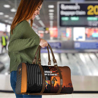 Angola Travel Bag with Sunset Zebra Design and African Nature - Wonder Print Shop