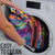 Angola Bathroom Set with Multicolor Tribal Design and Vibrant Lion - Wonder Print Shop