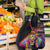 Angola Grocery Bag with Multicolor Tribal Design and Vibrant Lion - Wonder Print Shop