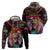 Angola Hoodie with Multicolor Tribal Design and Vibrant Lion - Wonder Print Shop