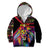 Angola Kid Hoodie with Multicolor Tribal Design and Vibrant Lion - Wonder Print Shop