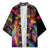Angola Kimono with Multicolor Tribal Design and Vibrant Lion - Wonder Print Shop