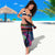 Angola Sarong with Multicolor Tribal Design and Vibrant Lion - Wonder Print Shop