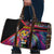 Angola Travel Bag with Multicolor Tribal Design and Vibrant Lion - Wonder Print Shop