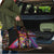 Angola Travel Bag with Multicolor Tribal Design and Vibrant Lion - Wonder Print Shop