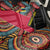 Mozambique Back Car Seat Cover with Red Black Geometric Design and Tribal Pattern - Wonder Print Shop