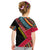 Mozambique Kid T Shirt with Red Black Geometric Design and Tribal Pattern - Wonder Print Shop