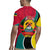 Mozambique Rugby Jersey with Red Yellow Green Wave Design and National Emblem - Wonder Print Shop