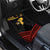 Mozambique Car Mats with Black Red Tribal Design and National Map Pattern - Wonder Print Shop