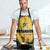 Mozambique Apron with Yellow Red Green Swirl Design and Independence Day - Wonder Print Shop