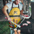 Mozambique Apron with Yellow Red Green Swirl Design and Independence Day - Wonder Print Shop