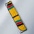 Mozambique Auto Sun Shade with Yellow Red Green Swirl Design and Independence Day - Wonder Print Shop