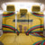Mozambique Back Car Seat Cover with Yellow Red Green Swirl Design and Independence Day - Wonder Print Shop