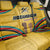 Mozambique Back Car Seat Cover with Yellow Red Green Swirl Design and Independence Day - Wonder Print Shop