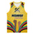 Mozambique Basketball Jersey with Yellow Red Green Swirl Design and Independence Day - Wonder Print Shop