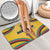 Mozambique Bathroom Set with Yellow Red Green Swirl Design and Independence Day - Wonder Print Shop
