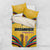 Mozambique Bedding Set with Yellow Red Green Swirl Design and Independence Day - Wonder Print Shop
