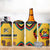 Mozambique 4 in 1 Can Cooler Tumbler with Yellow Red Green Swirl Design and Independence Day - Wonder Print Shop